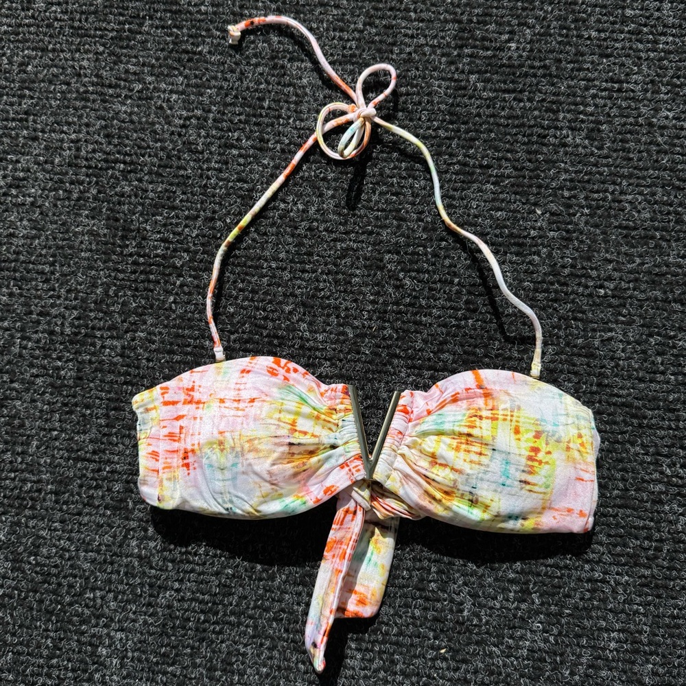 VS tie dye bandeau top